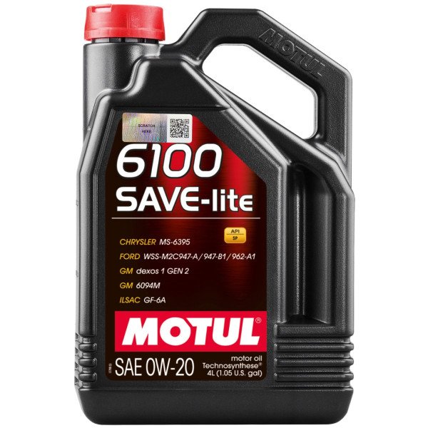 Motul 6100 Save-lite 0W-20 4л