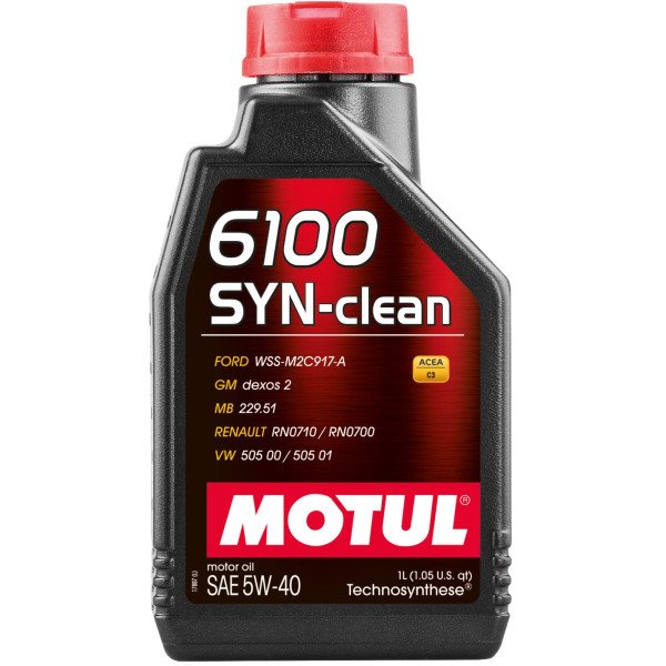 Motul 6100 Syn-clean 5W-40 1л