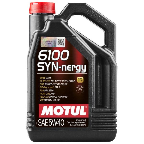 Motul 6100 Syn-nergy 5W-40 4л