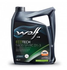 Wolf Ecotech 5W-20 SP/RC D1-3 5л