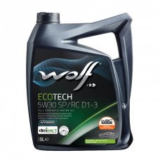 Wolf Ecotech 5W-30 SP/RC D1-3 5л