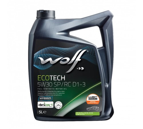 Wolf Ecotech 5W-30 SP/RC D1-3 5л