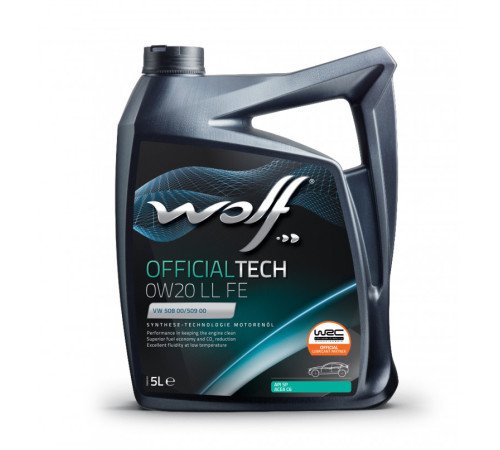 Wolf OfficialTech 0W-20 LL FE 5л