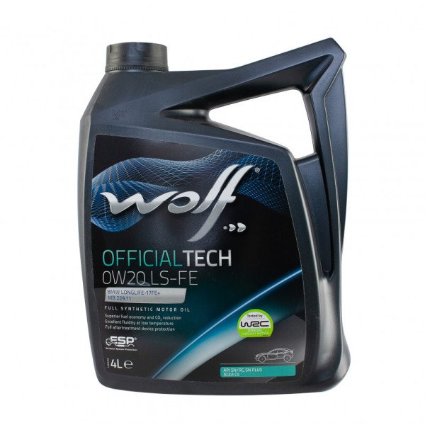 Wolf OfficialTech 0W-20 LS-FE 4л