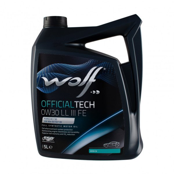 Wolf OfficialTech 0W-30 LL III FE 5л