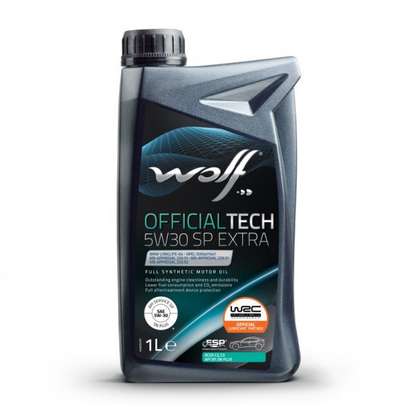 Wolf OfficialTech 5W-30 C3 SP Extra 1л