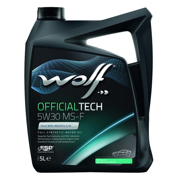 Wolf OfficialTech 5W-30 MS-F 5л