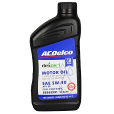 ACDelco Dexos1 Gen2 Full Synthetic Motor Oil 5W-30 0.946л