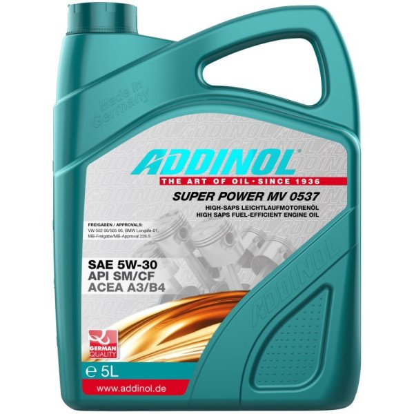 Addinol Super Power MV 0537 5W-30 5л