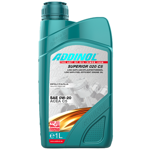Addinol Superior 020 C5 0W-20 1л