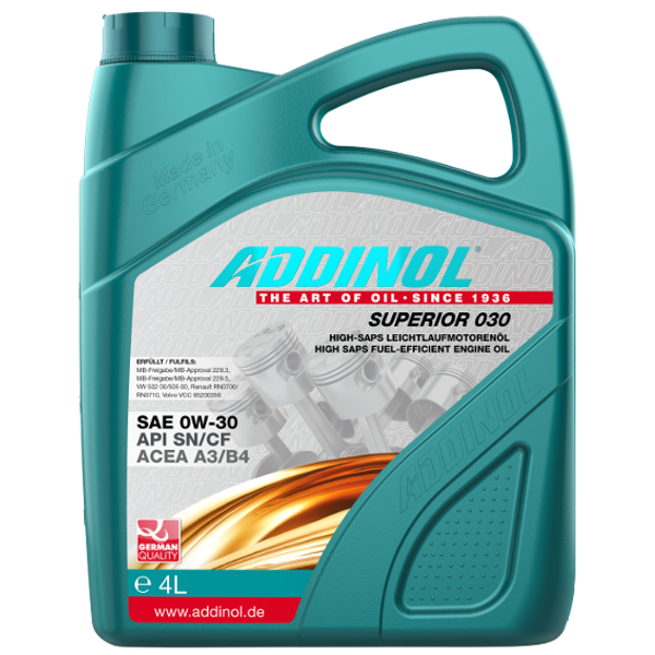 Addinol Superior 030 0W-30 4л