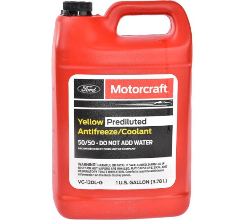 Ford Yellow Predilutad Antifreeze/Coolant 3,785л