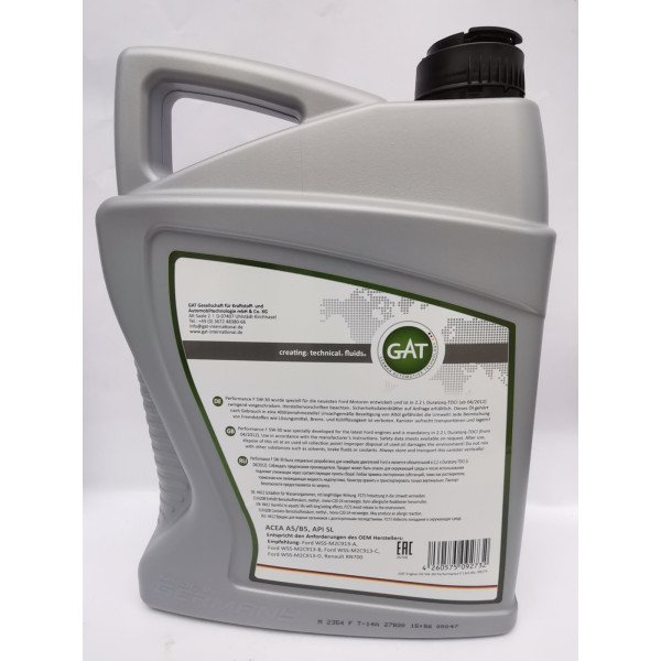 GAT Engine Oil Performance F 5W-30 5л