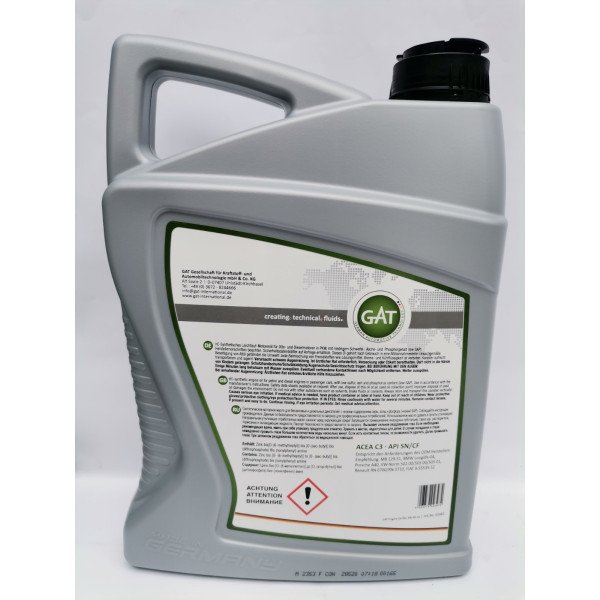 GAT Engine Oil RSL LA 5W-40 4л
