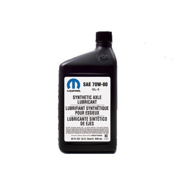 Mopar Synthetic Gear GL-5 75W-80 0,946л
