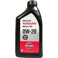Nissan Genuine Motor Oil 0W-20 999PK000W20N 0,946л