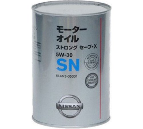 Nissan Strong Save X SN 5W-30 KLAN5-05301 1л Nissan Strong Save X SN 5W-30 KLAN5-05301 1л