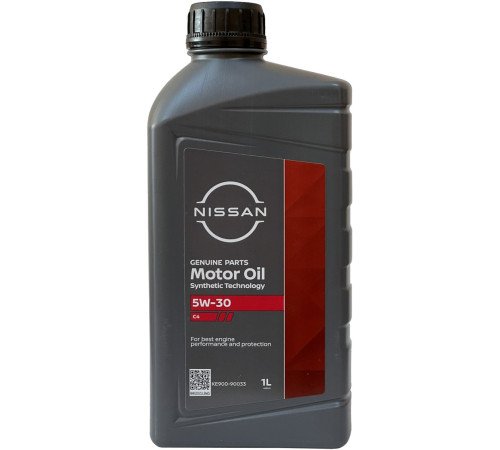 Nissan Motor Oil С4 DPF 5W-30 KE900-90033 1л Nissan Motor Oil С4 DPF 5W-30 KE900-90033 1л