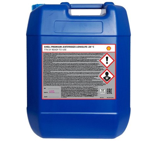 Shell Premium Antifreeze Longlife G12+ 20л