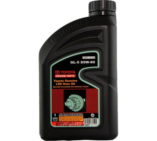 Toyota LSD Gear Oil 85W-90 GL-5 1л 0888581163