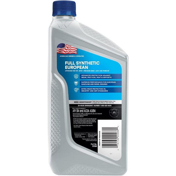 Valvoline European Vehicle Full Synthetic 5W-40 0.946л