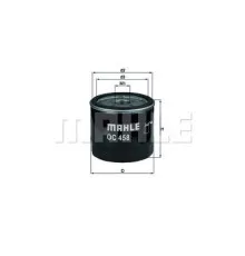 Фільтр оливи Mahle OC458