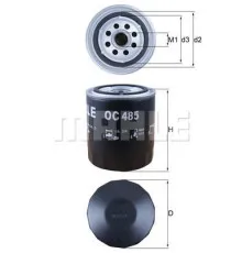 Фільтр оливи Mahle OC485