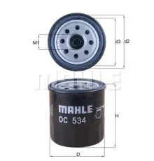 Фільтр оливи Mahle OC534