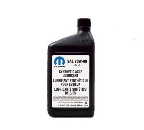 Mopar Synthetic Gear GL-5 75W-80 0,946л Mopar Synthetic Gear GL-5 75W-80 0,946л