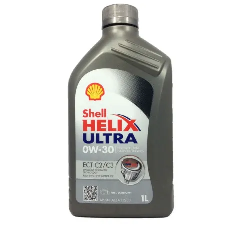 Shell Helix Ultra ECT C2/C3 0W-30 1л Shell Helix Ultra ECT C2/C3 0W-30 1л